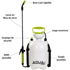 GT GARDEN Pulvérisateur à Pression - 5 Litres -GT GARDEN Soldes 2024 11001054 3