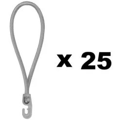 GT GARDEN Lot De 25 Attaches Rapides 25 Cm