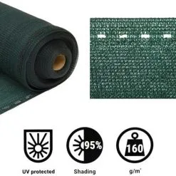 GT GARDEN Brise Vue Vert, 160 G/m² - 2 X 25 Mètres -GT GARDEN Soldes 2024 15816658 3