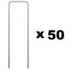 GT GARDEN Lot De 50 Piquets De Fixation Pour Jardin En Acier Galvanisé - 30 X 200 Mm -GT GARDEN Soldes 2024 23128979 1