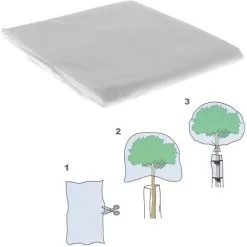 GT GARDEN Voile D'hivernage 3,20 X 10 Mètres