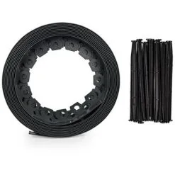 GT GARDEN Bordure De Jardin Flexible Noire - 5,5 Cm X 10 Mètres Avec 20 Piquets D'ancrage -GT GARDEN Soldes 2024 31770346 2