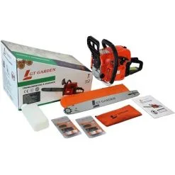 GT GARDEN Tronçonneuse Thermique 52 Cm3, 3 CV, Guide 45 Cm, 2 Chaînes -GT GARDEN Soldes 2024 344534 5