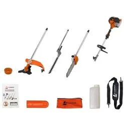 GT GARDEN Multifonction Thermique 4 En 1 : Tronçonneuse - Débroussailleuse - Taille-haies 9 GT GARDEN Multifonction Thermique 4 En 1 : Tronçonneuse - Débroussailleuse - Taille-haies -GT GARDEN Soldes 2024 344539 5