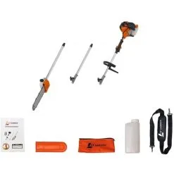 GT GARDEN Élagueuse Thermique Sur Perche, 52 Cm3, 3 CV, Longueur 3.15 Mètres -GT GARDEN Soldes 2024 344570 5