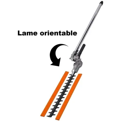 GT GARDEN Élément Taille-haies Pour Multifonction 4 En 1 Et Outil Sur Perche 1 GT GARDEN Élément Taille-haies Pour Multifonction 4 En 1 Et Outil Sur Perche