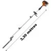 GT GARDEN Taille-haies Thermique Sur Perche, 52 Cm3, 3 CV, Longueur 3.30 Mètres -GT GARDEN Soldes 2024 344612 1