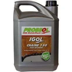 GT GARDEN Huile De Chaîne Filante Bio IGOL Pour Tronçonneuse Et élagueuse - 5 Litres