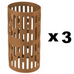 GT GARDEN Lot De 3 Manchons De Protection Marron Pour Troncs D'arbre