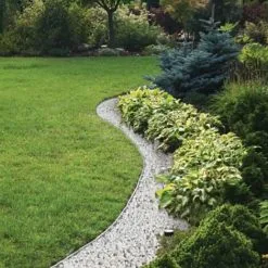 GT GARDEN Bordure De Jardin Flexible Blanche - 4 Cm X 10 Mètres Avec 20 Piquets D'ancrage -GT GARDEN Soldes 2024 64529893 4