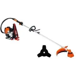 GT GARDEN Débroussailleuse à Dos Thermique, 52 Cm3, 3 CV